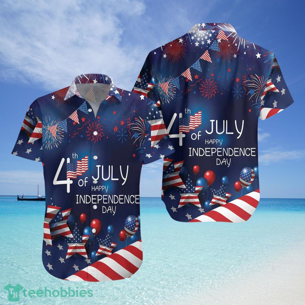 fourth of july hawaiian shirt