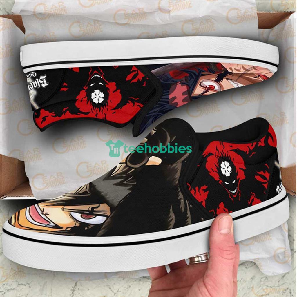 Asta Custom Anime Black Clover Slip On Shoes