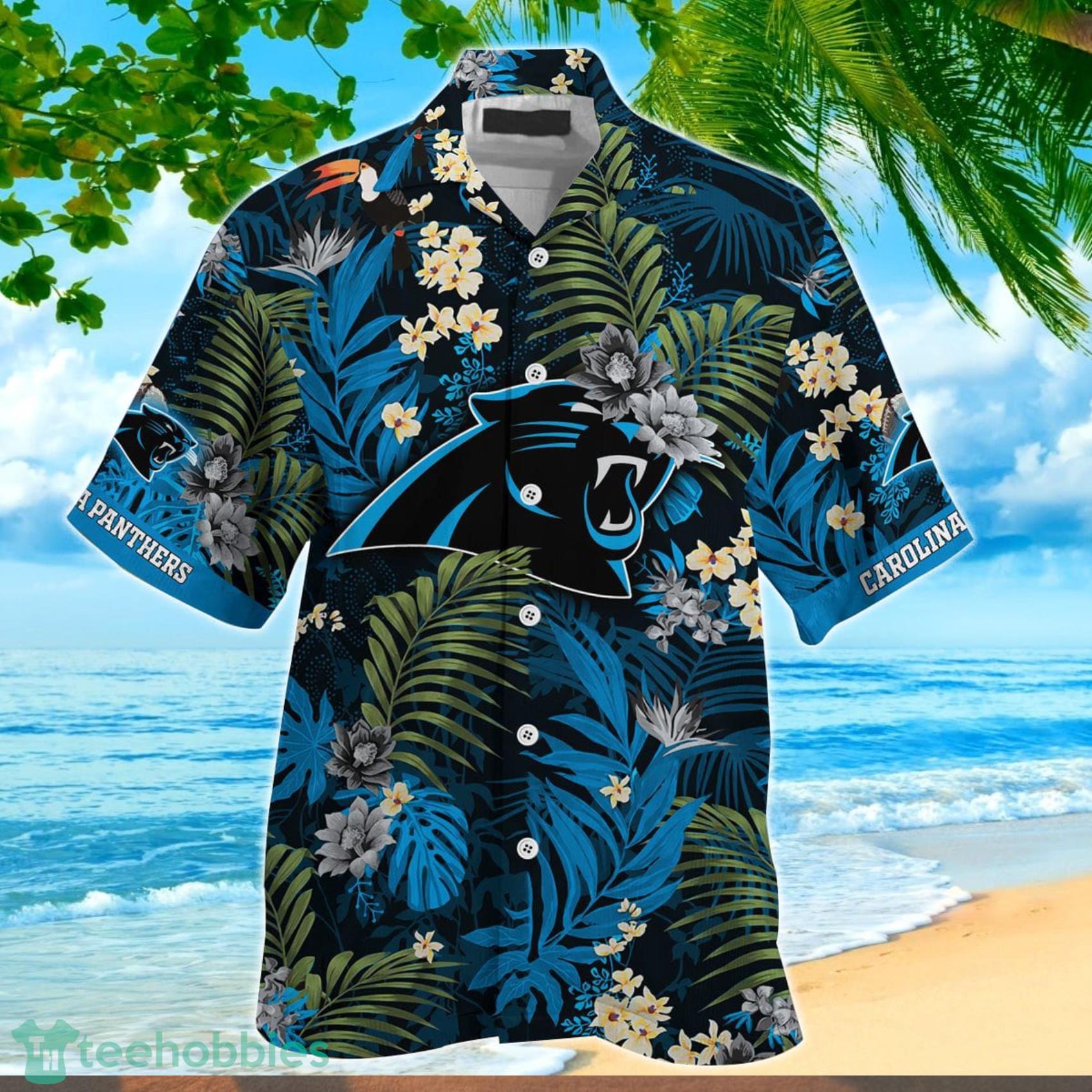 NFL Carolina Panthers Logo Hot Hawaiian Shirt Gift For Men And