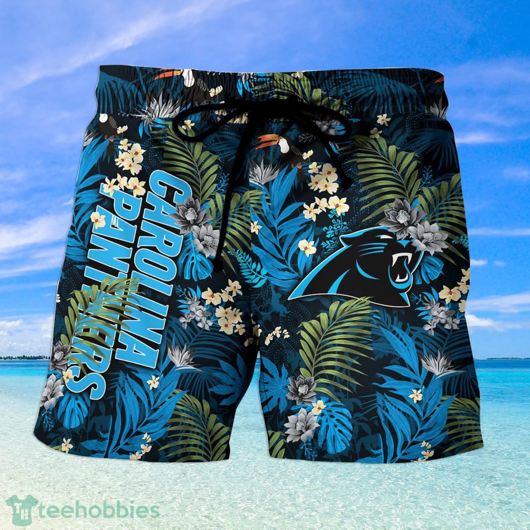 HOT Carolina Panthers NFL Summer Hawaiian Shirt And Shorts