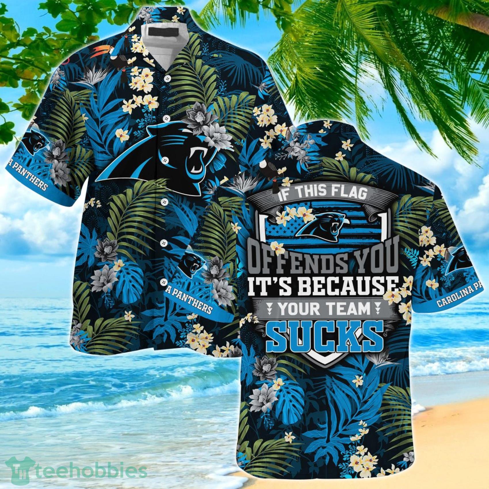 Carolina Panthers NFL Classic All Over Print Hawaii Shirt - Limotees