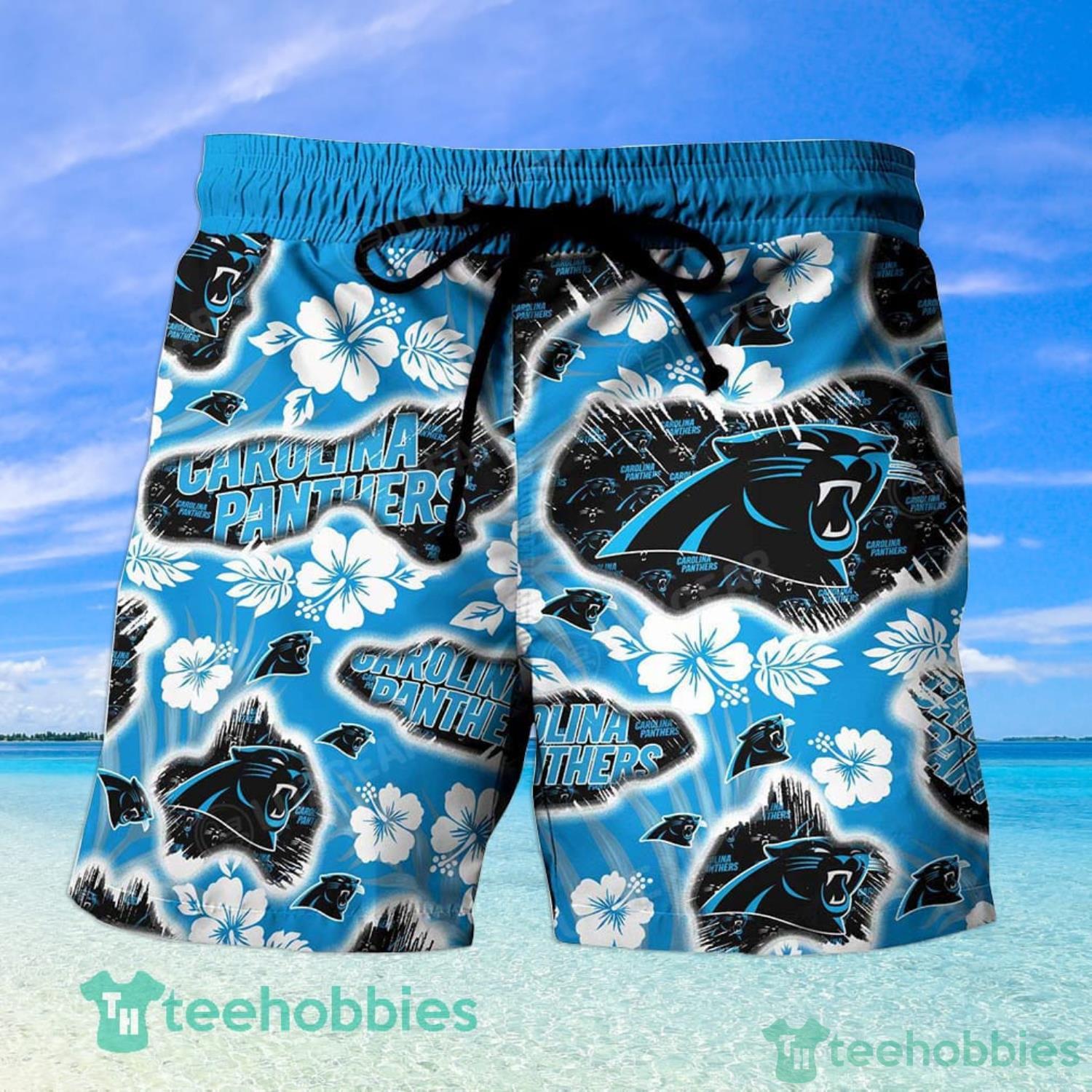 Personalized NFL Carolina Panthers Combo Hawaiian Shirt And Short