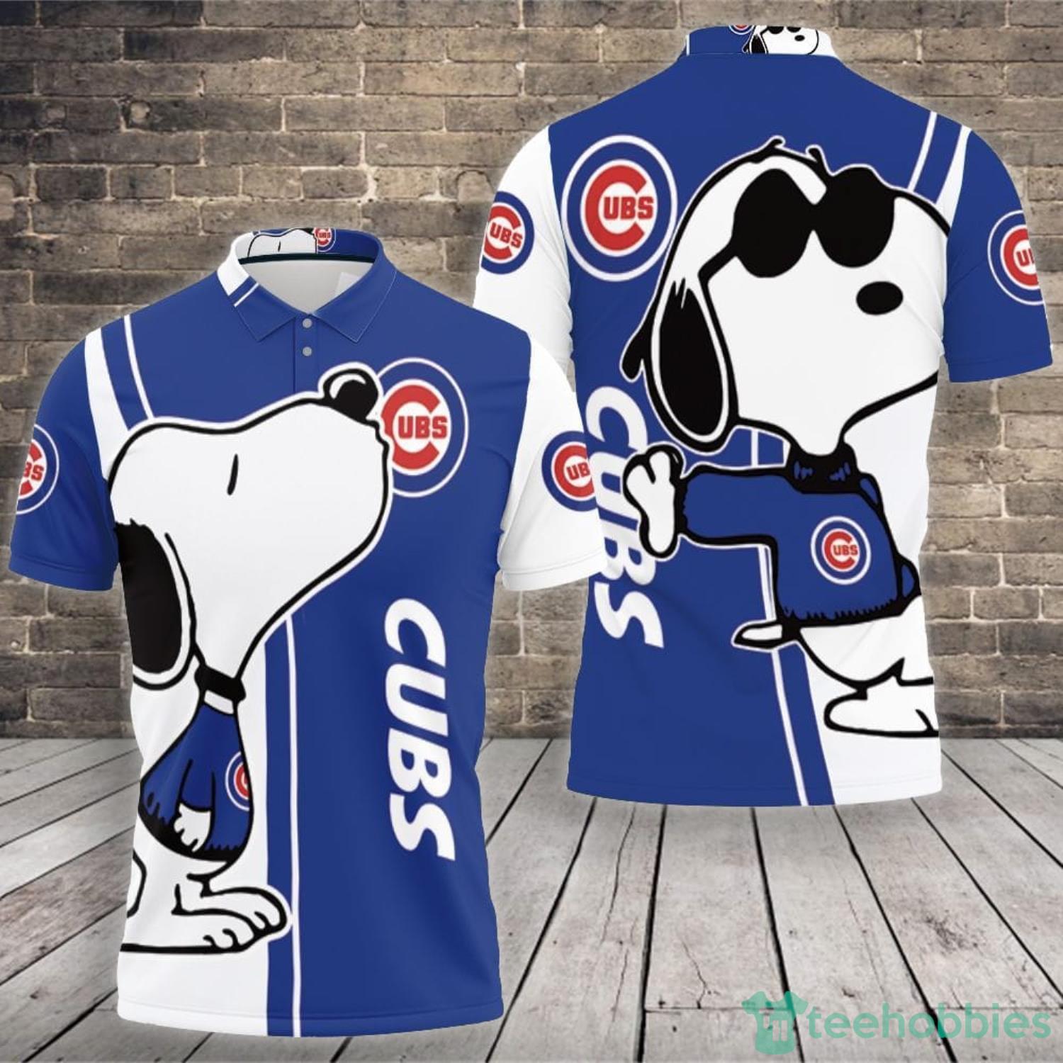 Snoopy cubs hot sale shirt