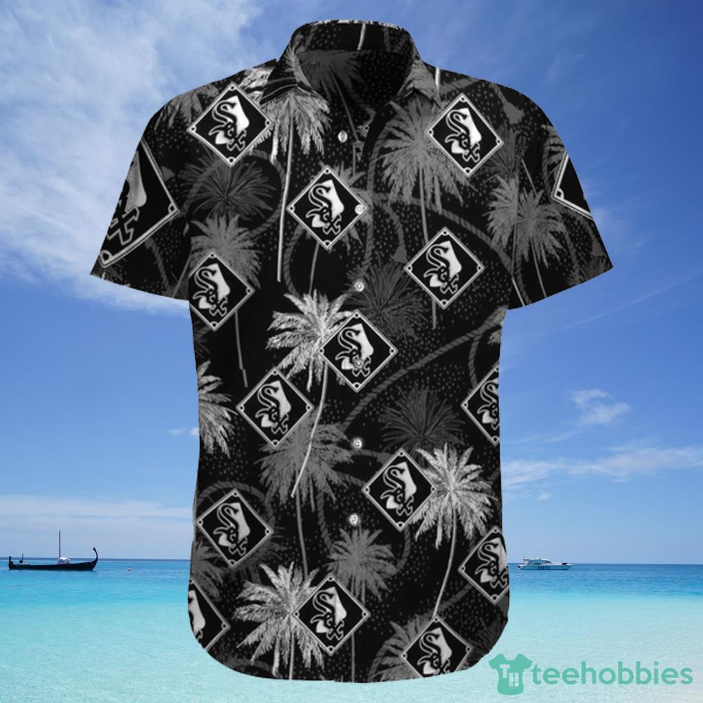 Chicago White Sox Palm Tree Pattern Hawaiian Shirt For Men And