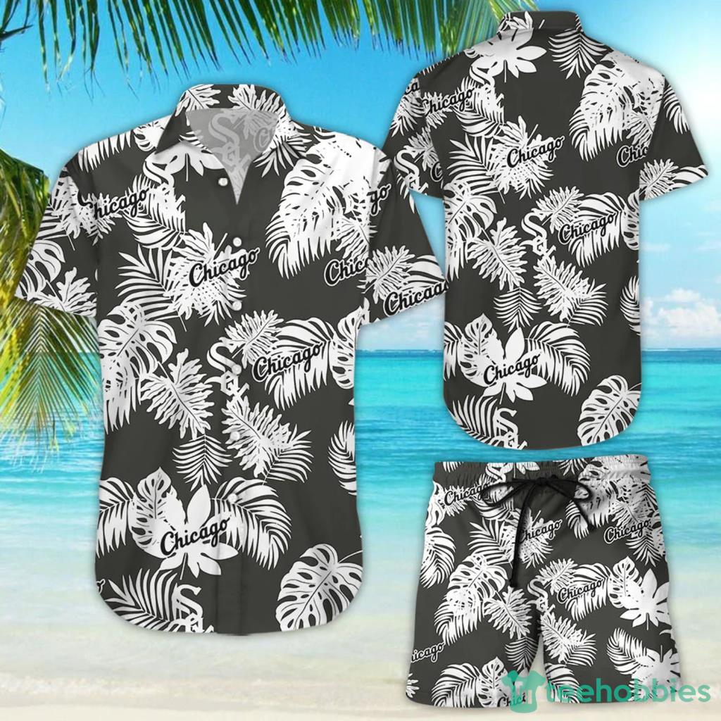 Chicago White Sox Tropical Flower Short Sleeve Hawaiian Shirt For Men And  Women