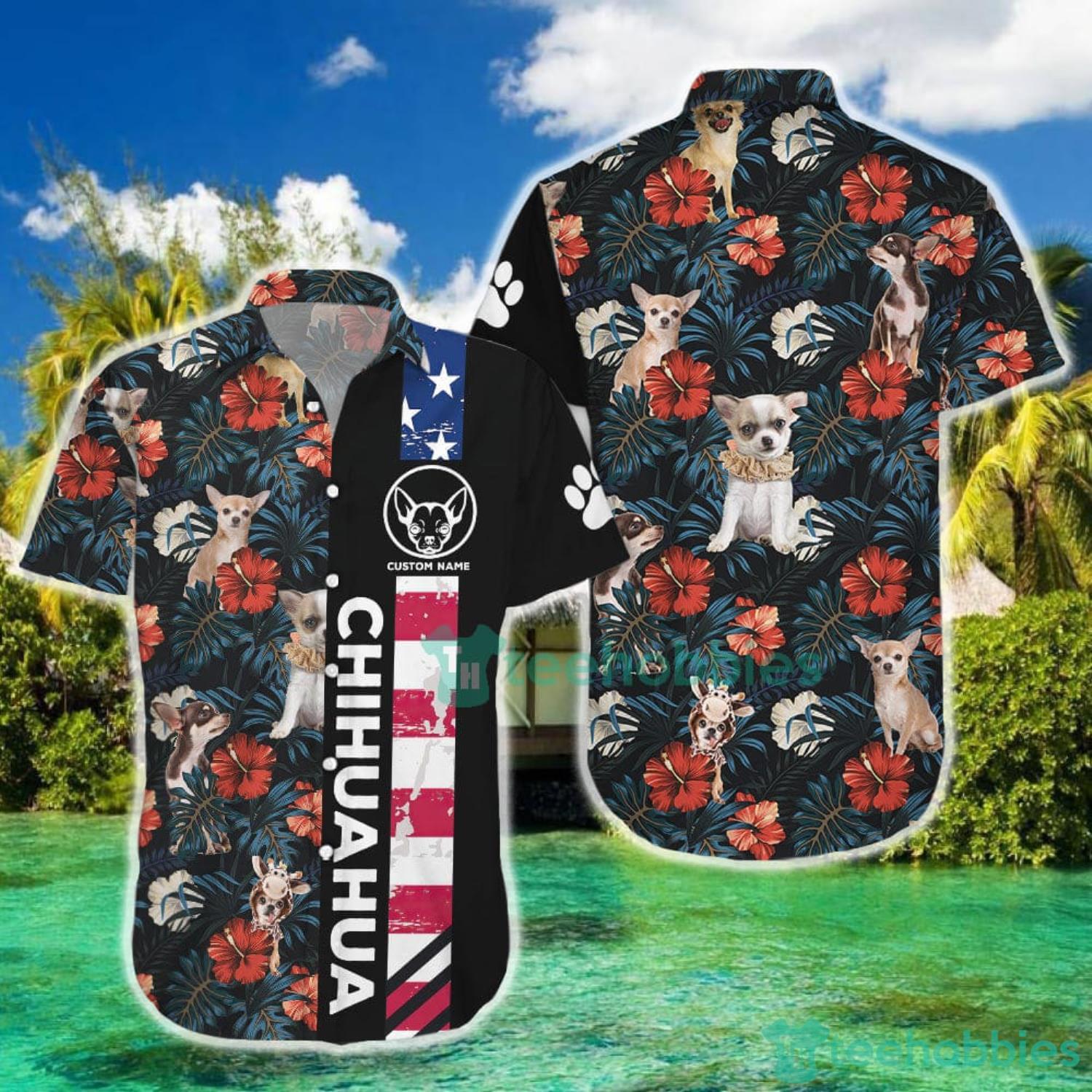 Washington Nationals MLB Custom Name Tropical Flower And Wave Japan Style  Hawaiian Shirt