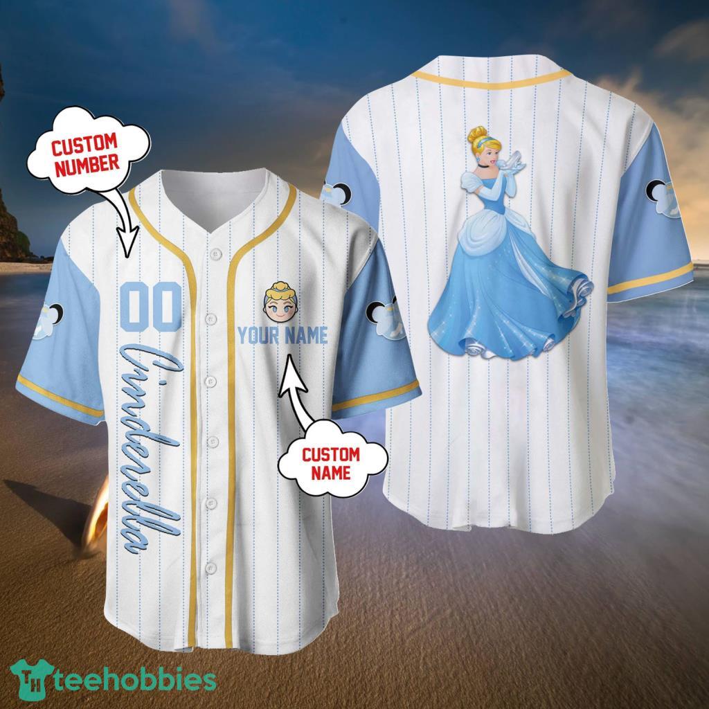 Custom Button Up Baseball Jersey - Made by a Princess