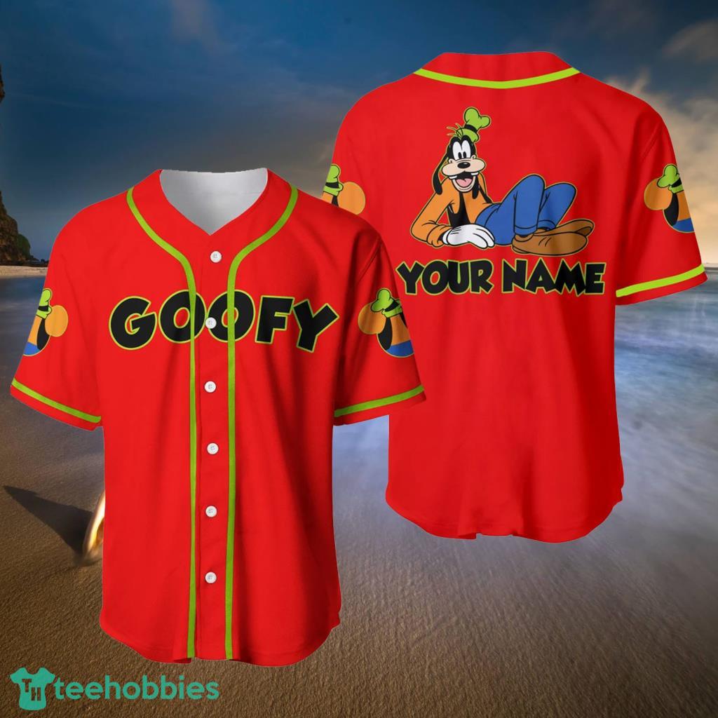 Custom Disney Goofy Baseball Jerseys For Men And Women - Custom Disney Goofy Baseball Jerseys For Men And Women Custom Disney Goofy Baseball Jerseys For Men And Women - Custom Disney Goofy Baseball Jerseys For Men And Women