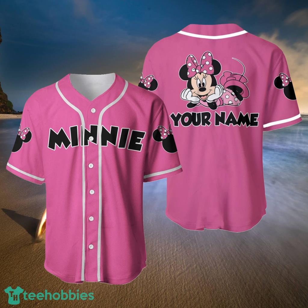 Custom Minnie Disney Baseball Jerseys For Men And Women - Custom Minnie Disney Baseball Jerseys For Men And Women Custom Minnie Disney Baseball Jerseys For Men And Women - Custom Minnie Disney Baseball Jerseys For Men And Women