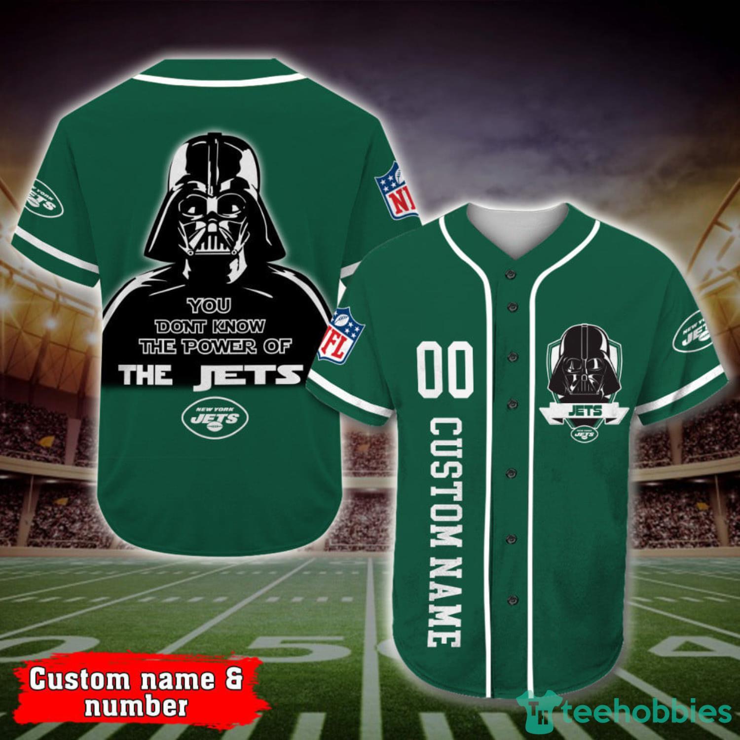 Custom Name And Number Milwaukee Brewers Darth Vader Star