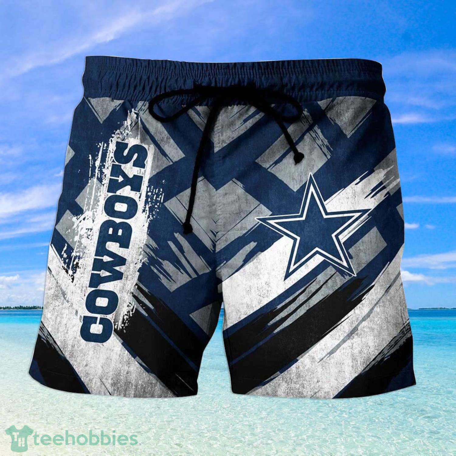 Dallas Cowboys Men's Boxer Briefs Elastic Hawaiian Printed Men's