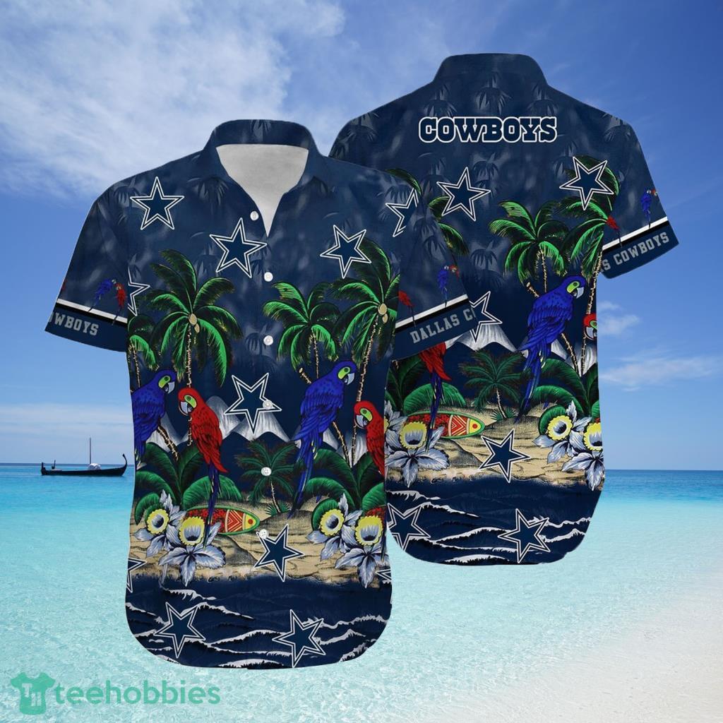 Dallas Cowboys Parrots Hawaiian Shirt Beach Summer Shirt - Listentee