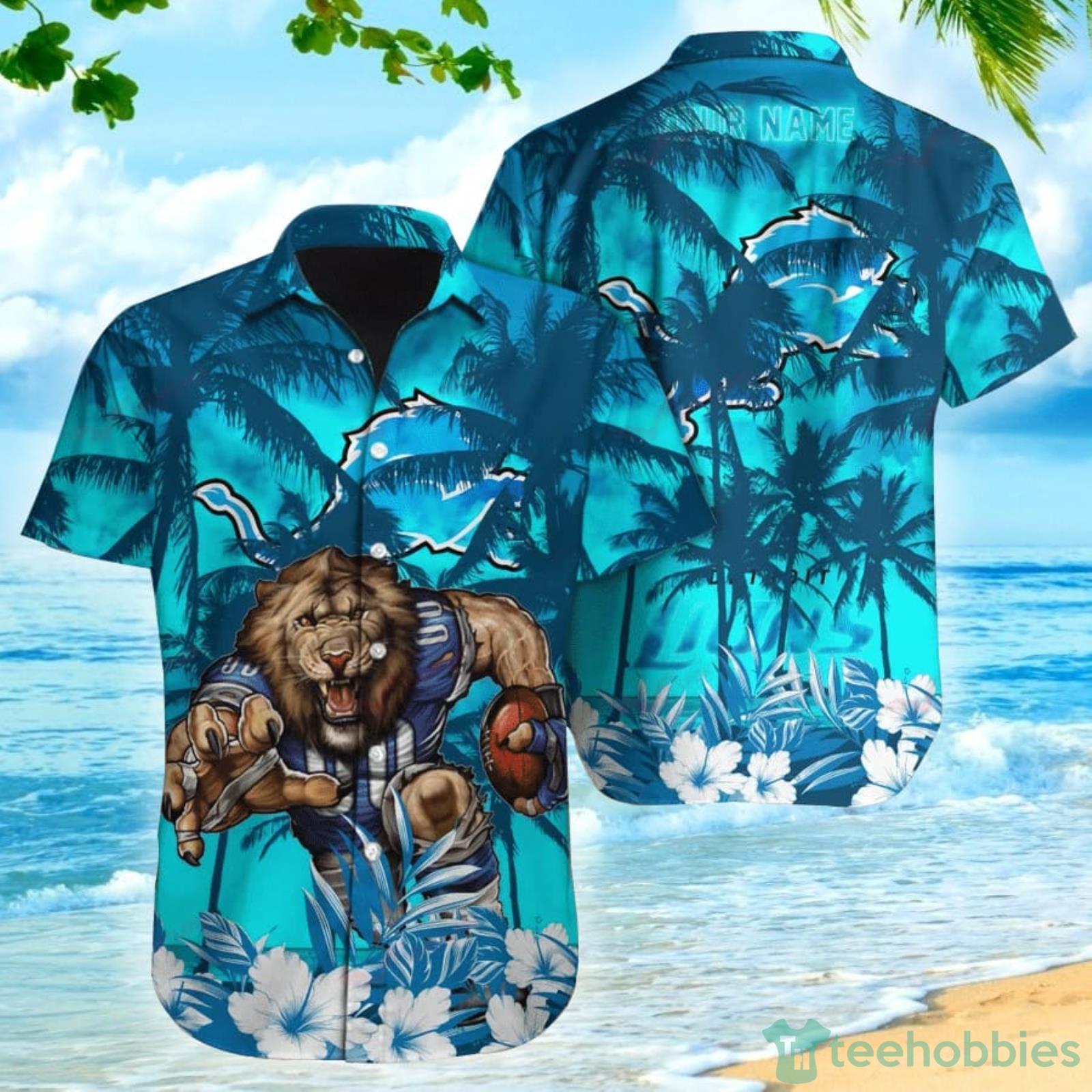 Detroit Tigers MLB Mens Floral Hawaiian Shirt - YesItCustom