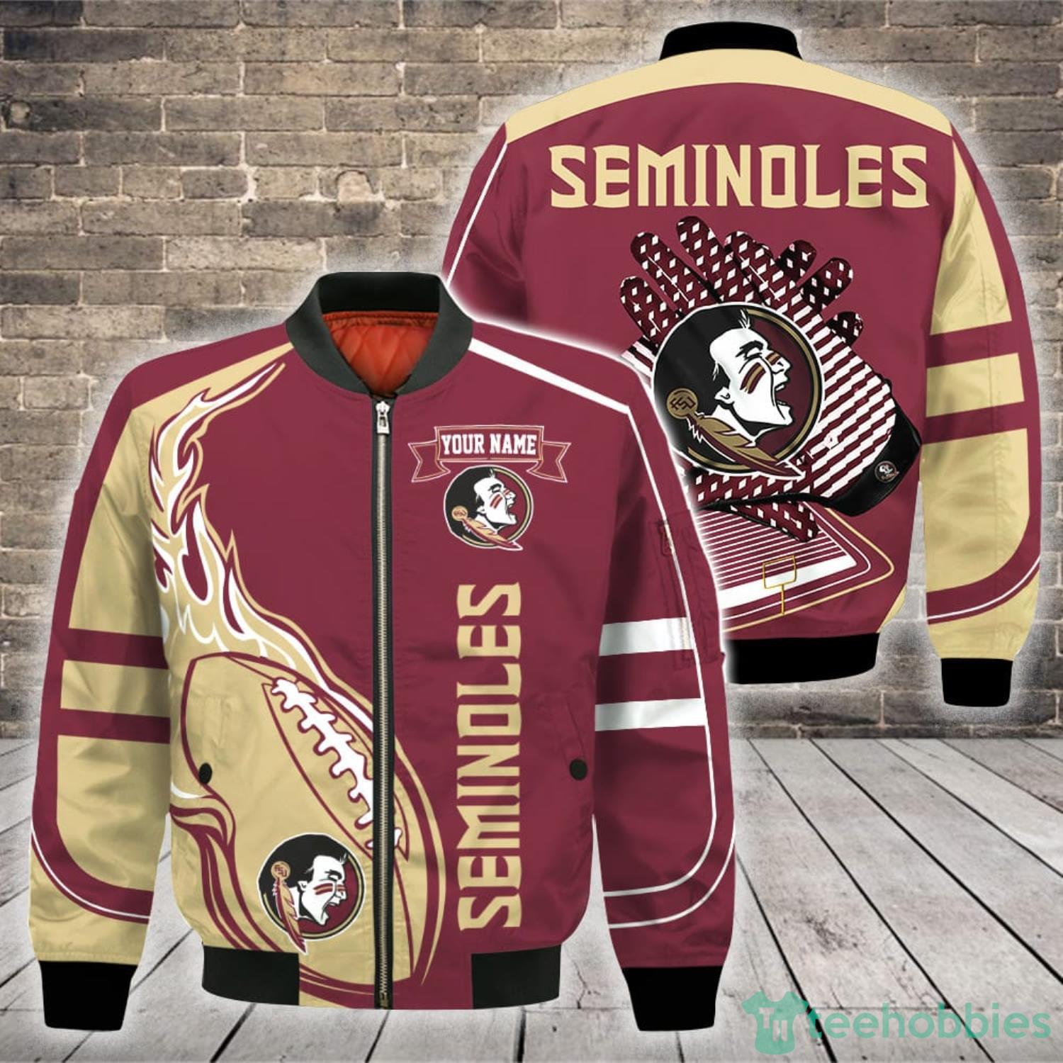 Florida State Seminoles Personalized Name Fans Team Ncaa 3d