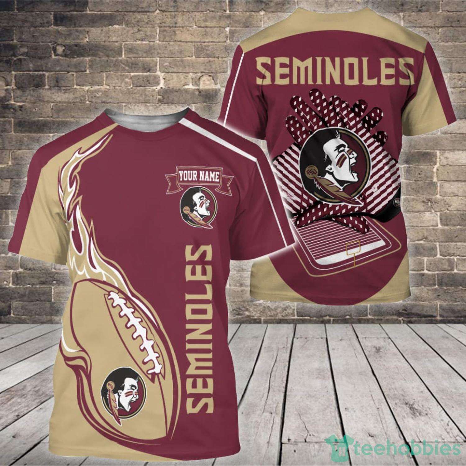 Florida State Seminoles BaseBall Jersey Custom Number And Name