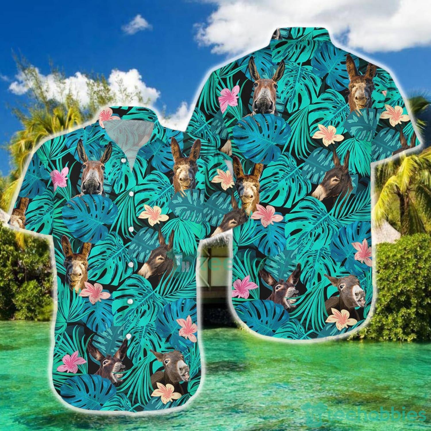 Donkey Funny Hawaiian Shirt