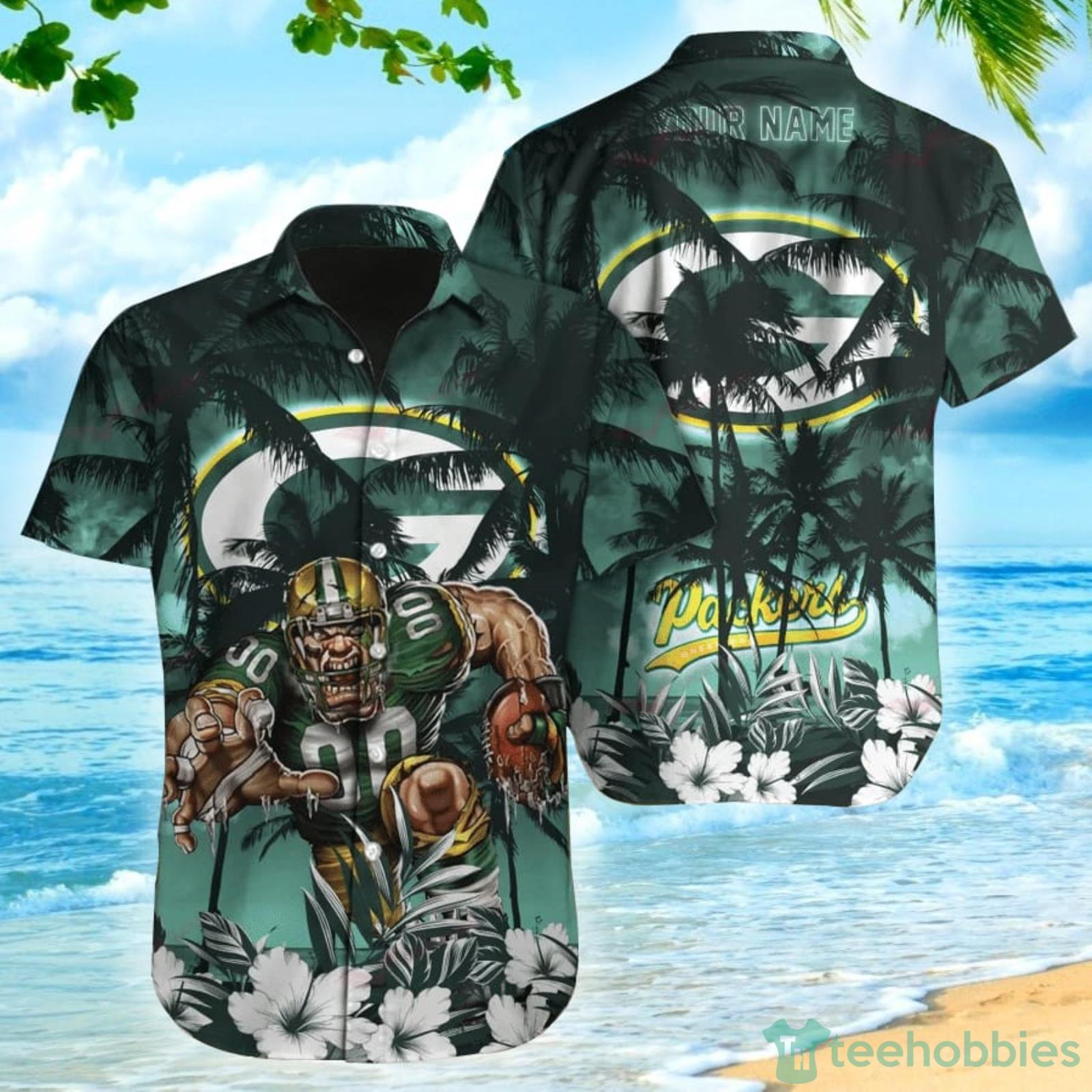 Green Bay Packers Nfl John Deere Nfl Hawaiian Shirt For Fans