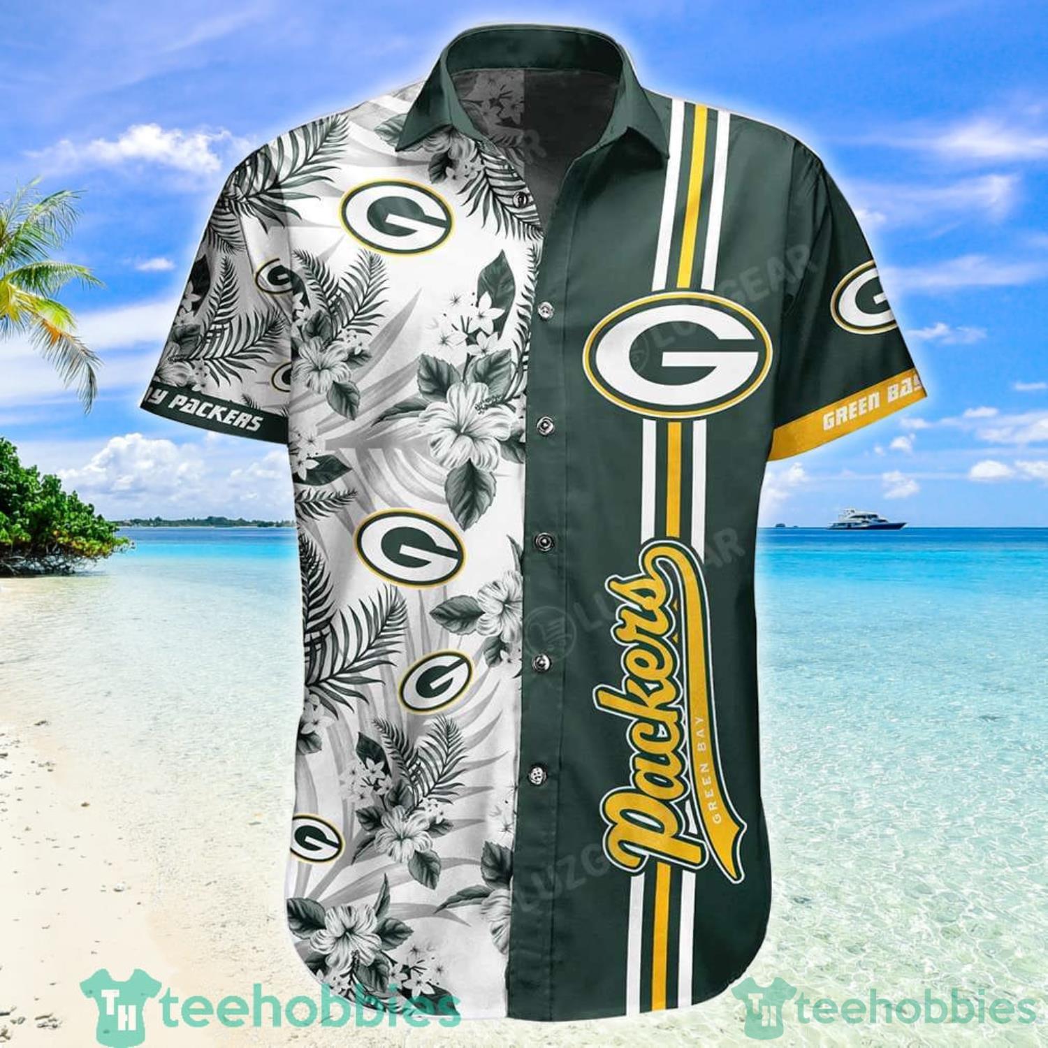 Green Bay Packers NFL Football 3D Hawaiian Shirt And Shorts For