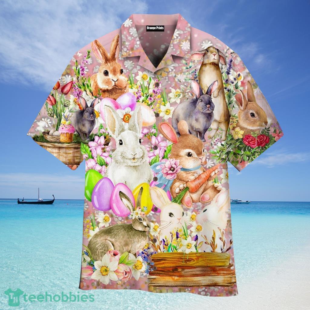 Happy Bunny Happy Easter Day Hawaiian Shirt For Men And Women