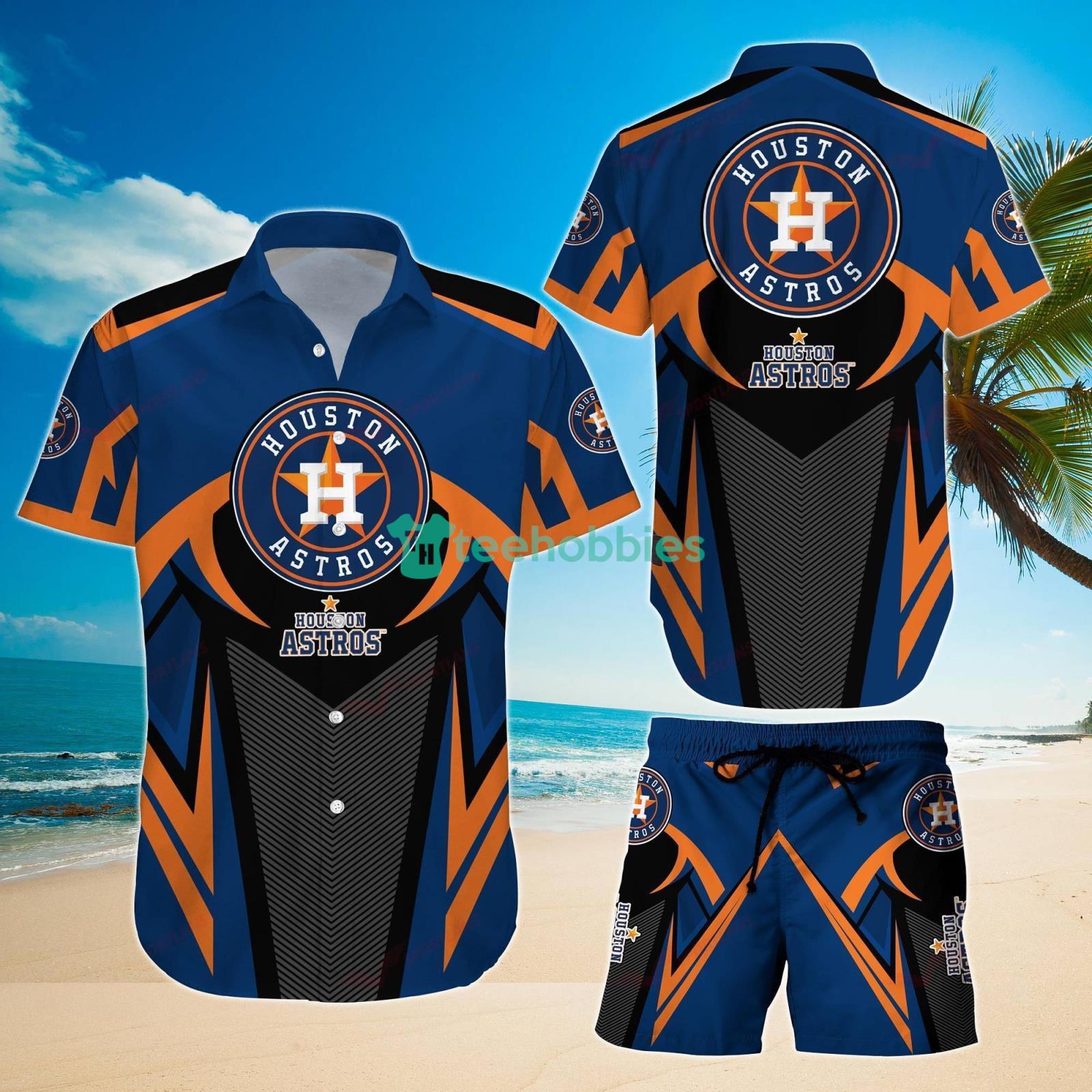 Houston Astros MLB Sport Team Ultra Hawaiian Shirt and Short Product Photo 1