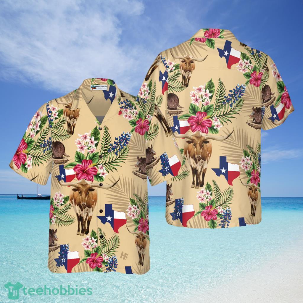 Insignia Bluebonnet Texas Hawaiian Shirt Product Photo 1 Insignia Bluebonnet Texas Hawaiian Shirt Product Photo 1