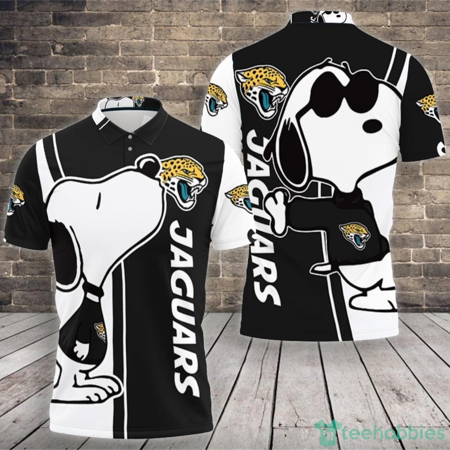 Jacksonville Jaguars Snoopy Lover Polo Shirt For Sport Fans Product Photo 1