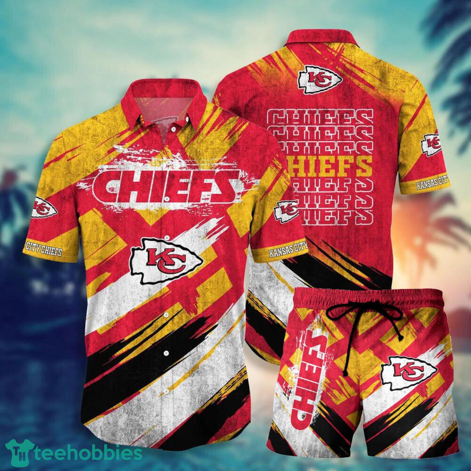 Kansas City Chiefs Hawaiian Shirt Gift For Summer Holiday - Shibtee Clothing