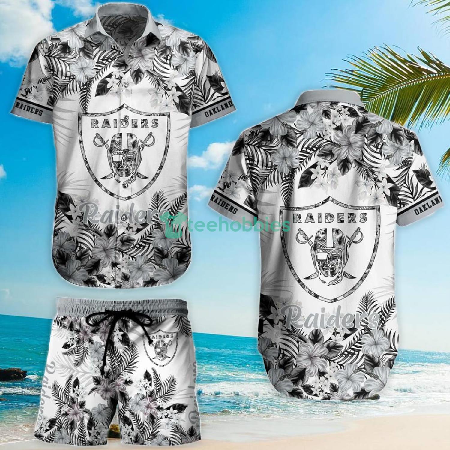 Nfl Las Vegas Raiders And Shorts Hawaiian Shirt And Shorts Best