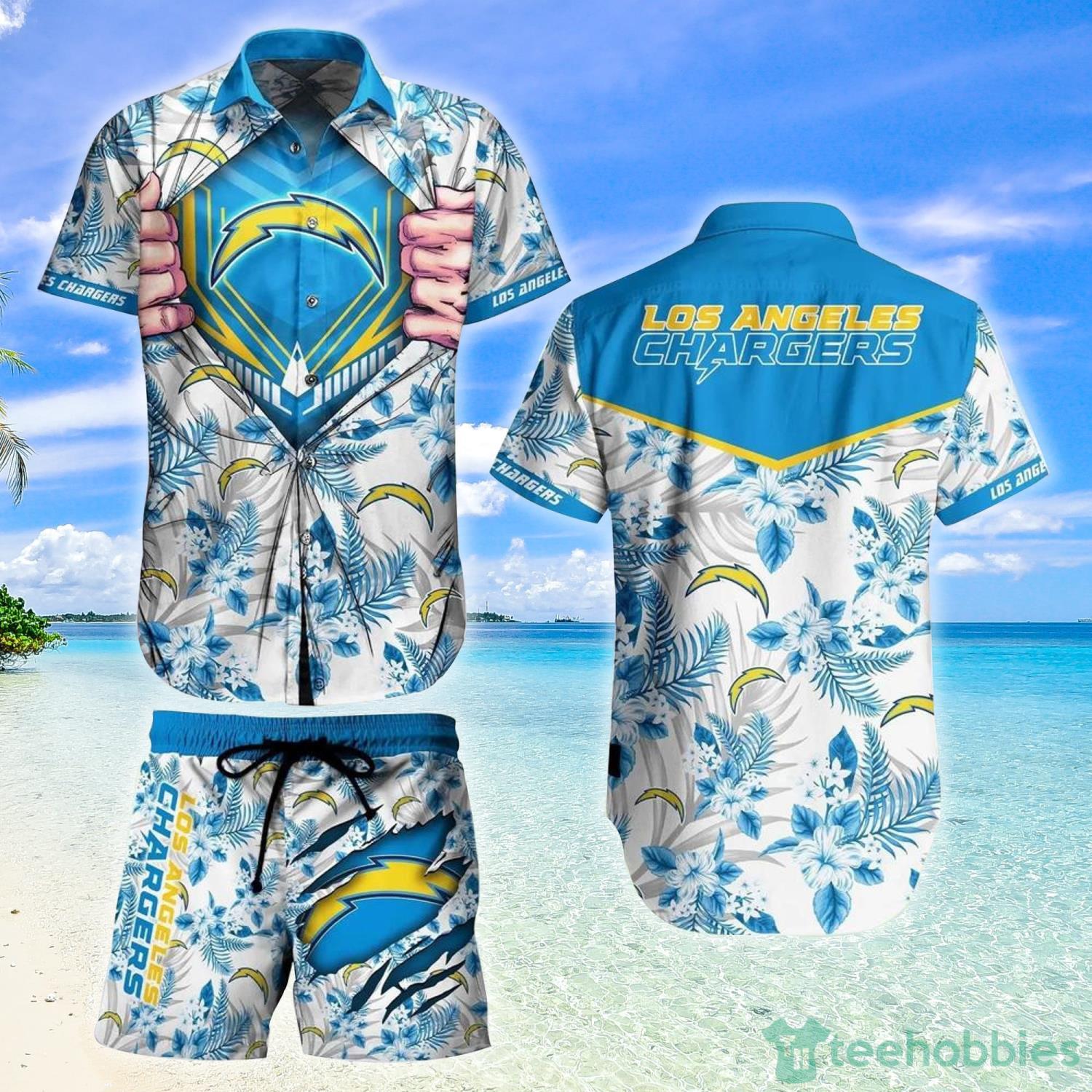 Los Angeles Chargers T-shirt 3D new style Short Sleeve gift for