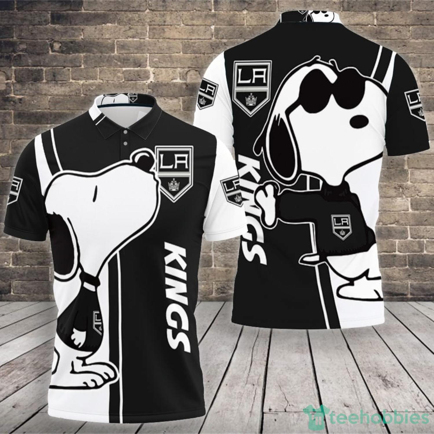 Los Angeles Kings Snoopy Lover Polo Shirt For Sport Fans Product Photo 1