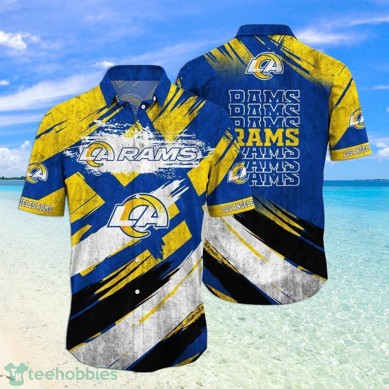 HOT Los Angeles Rams NFL Summer Hawaiian Shirt And Shorts