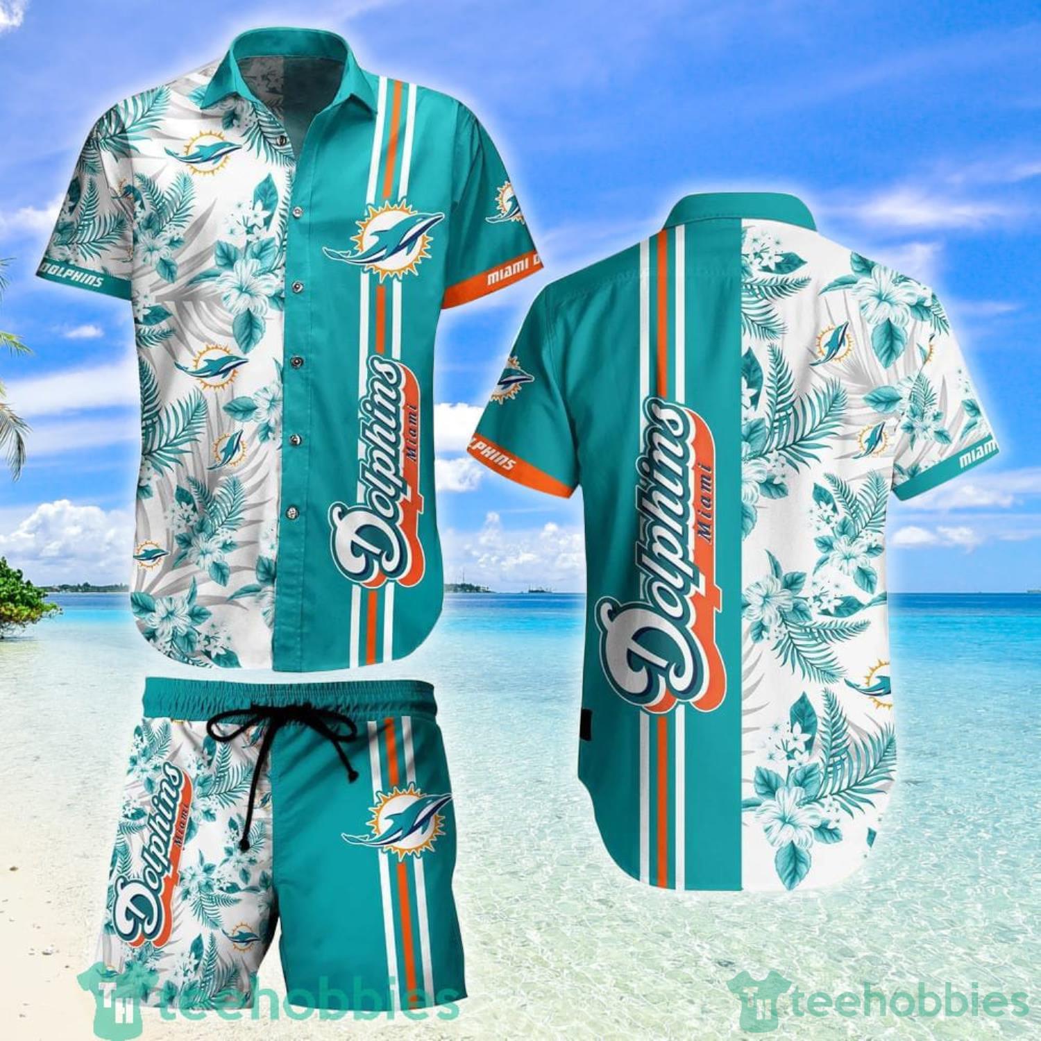 HOT Miami Dolphins NFL Summer Hawaiian Shirt And Shorts