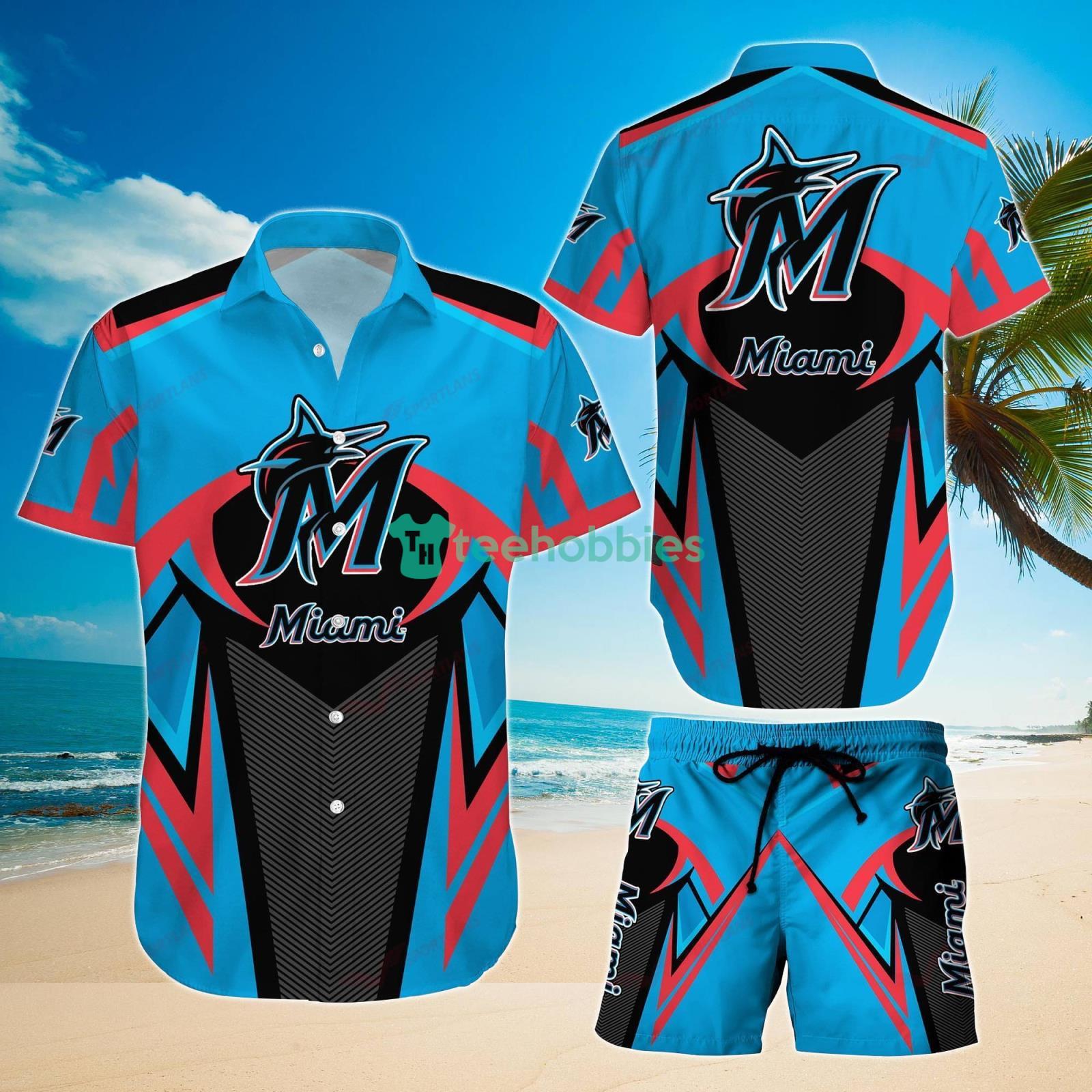 MLB Miami Marlins Hawaiian Shirt Funny Skeleton Dancing Trendy Summer Gift