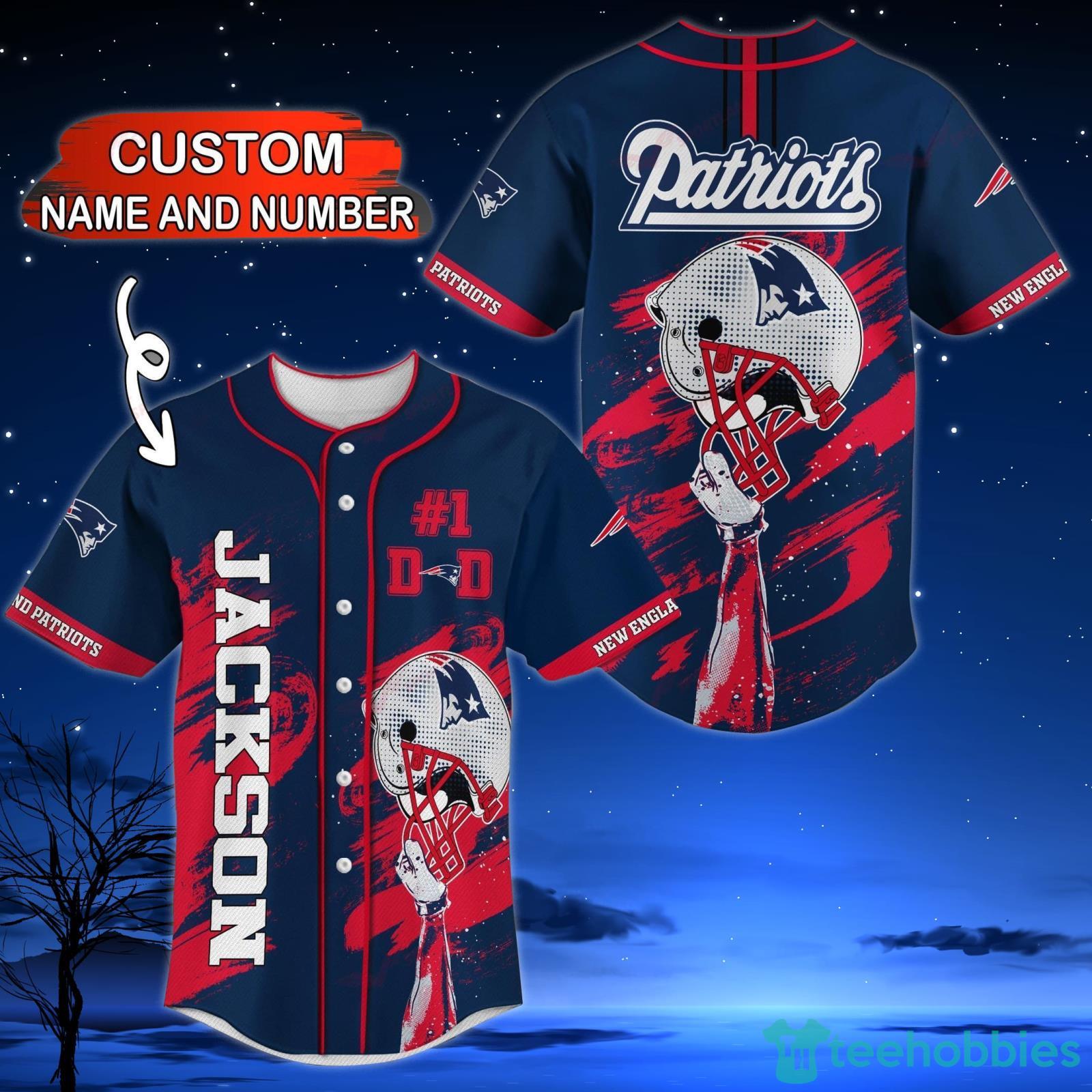 Nfl custom best sale patriots jersey