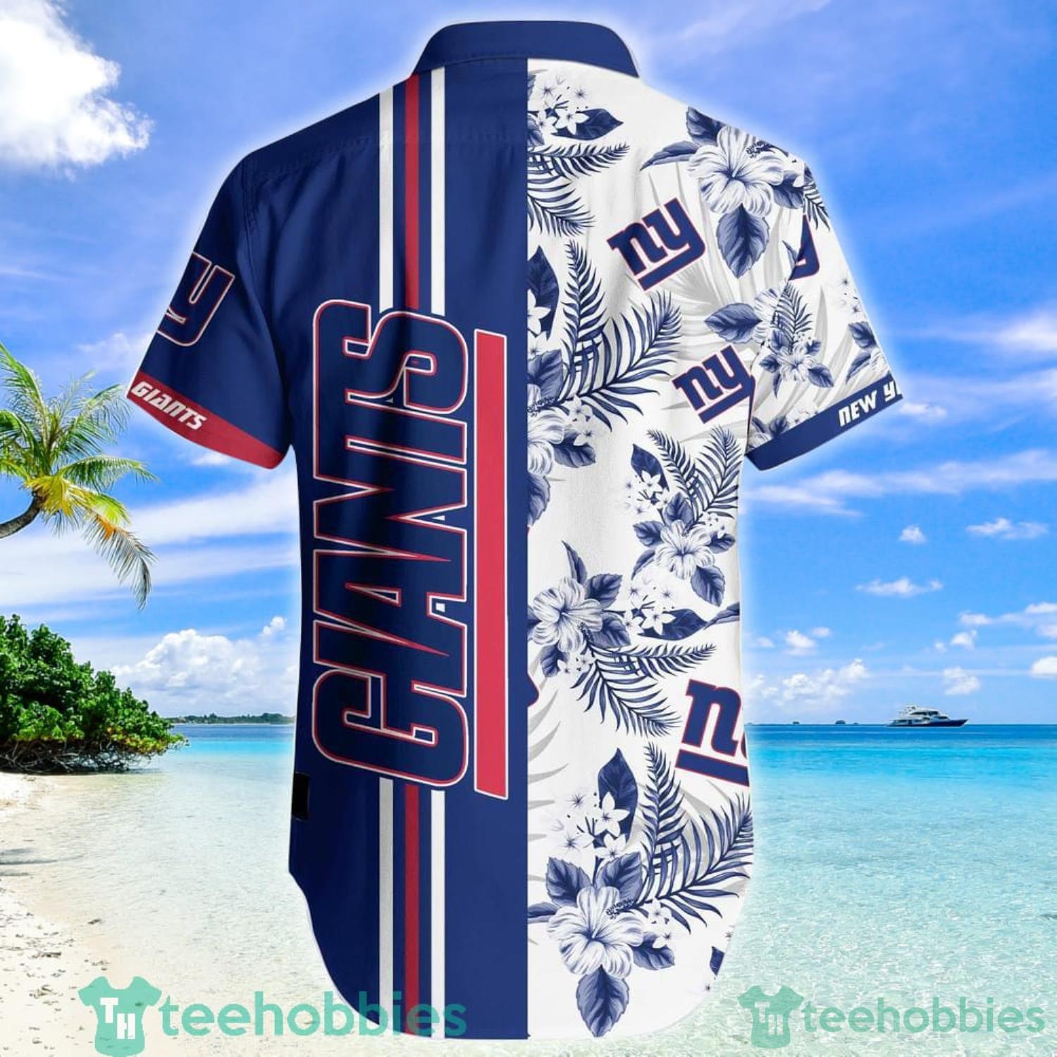 Personalized NFL New York Giants Combo Hawaiian Shirt And Shorts