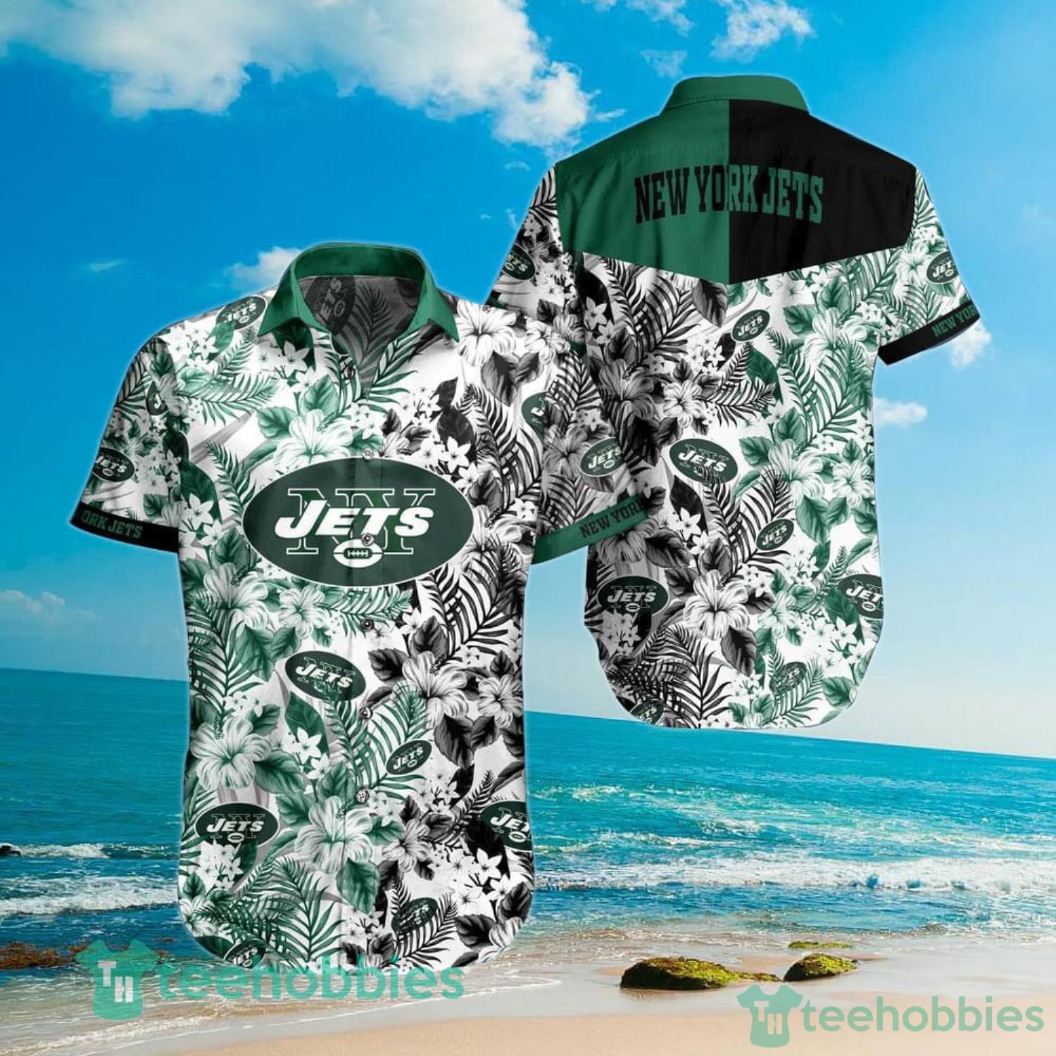 NFL New York Jets Hawaiian Shirt All Over Print, Men, Women