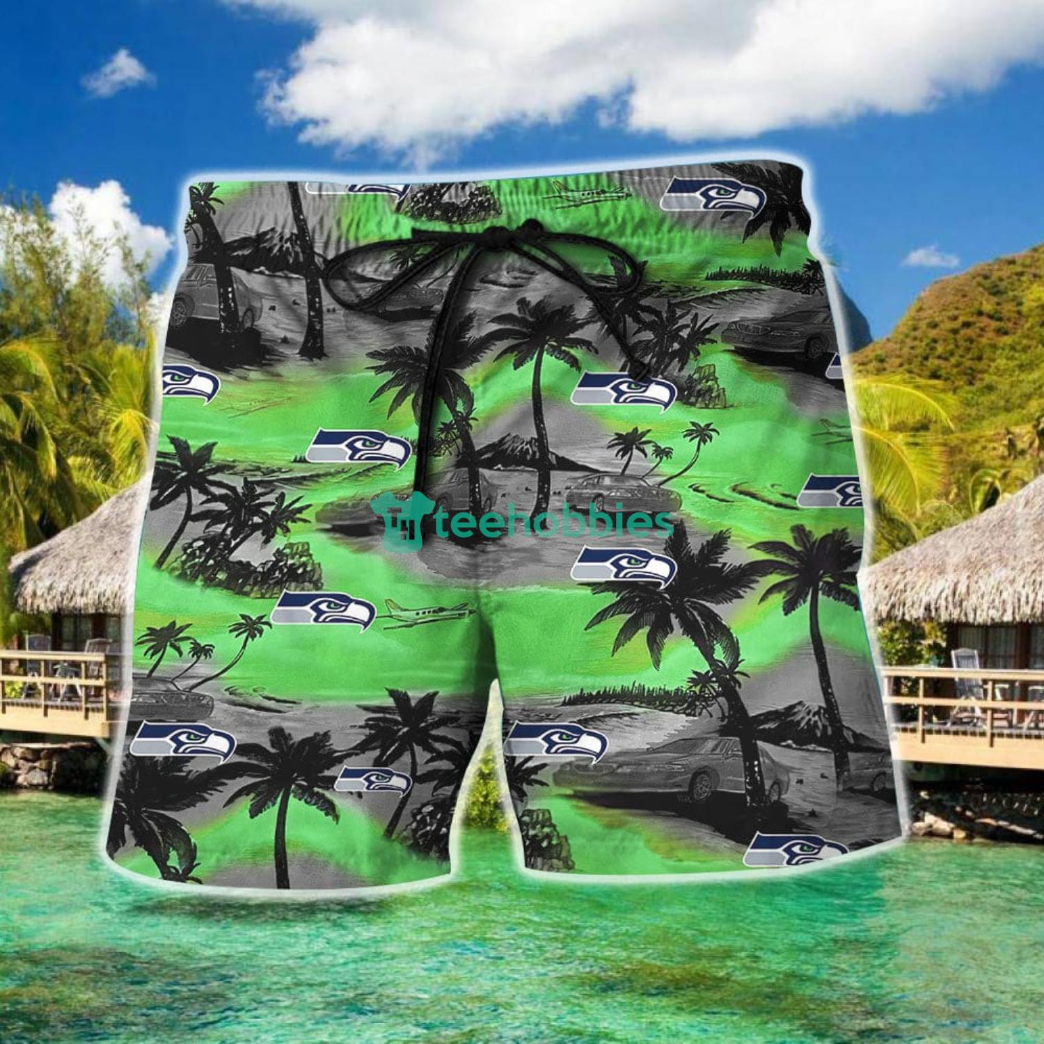 Seattle Seahawks 3D Personalized Hawaii Shirt And Shorts Gift For