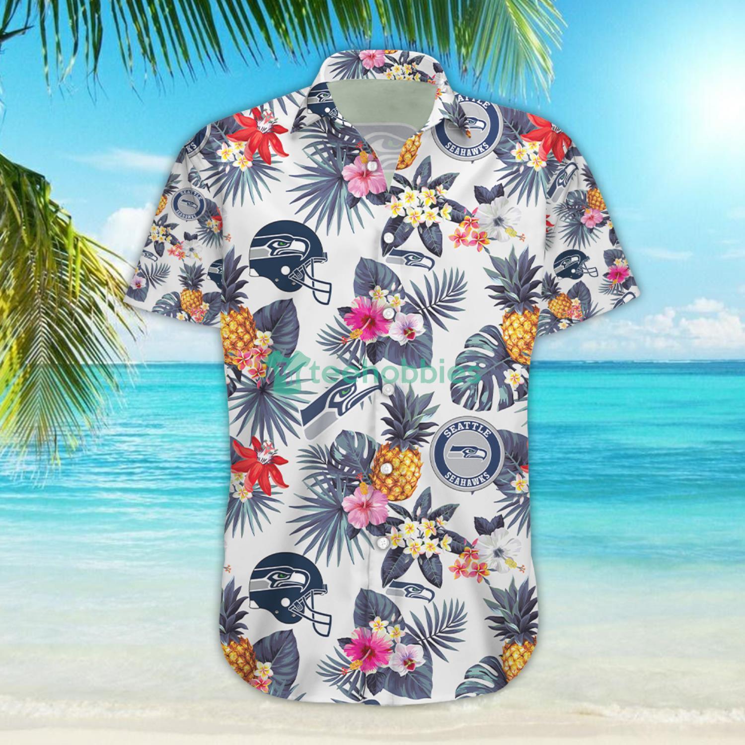 Seattle Seahawks NFL Personalized Hawaiian Shirt, beach shorts