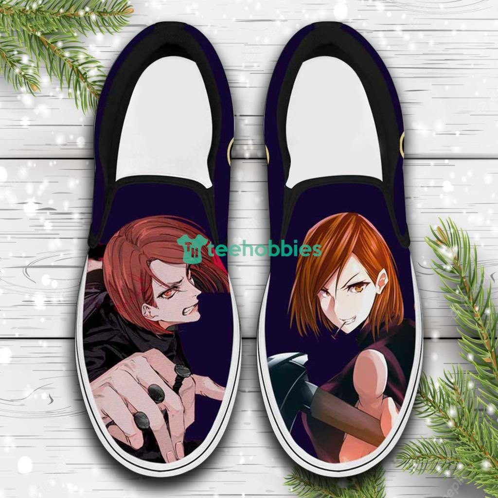 Nobara Kugisaki Custom Anime Jujutsu Kaisen Slip On Sneakers Shoes