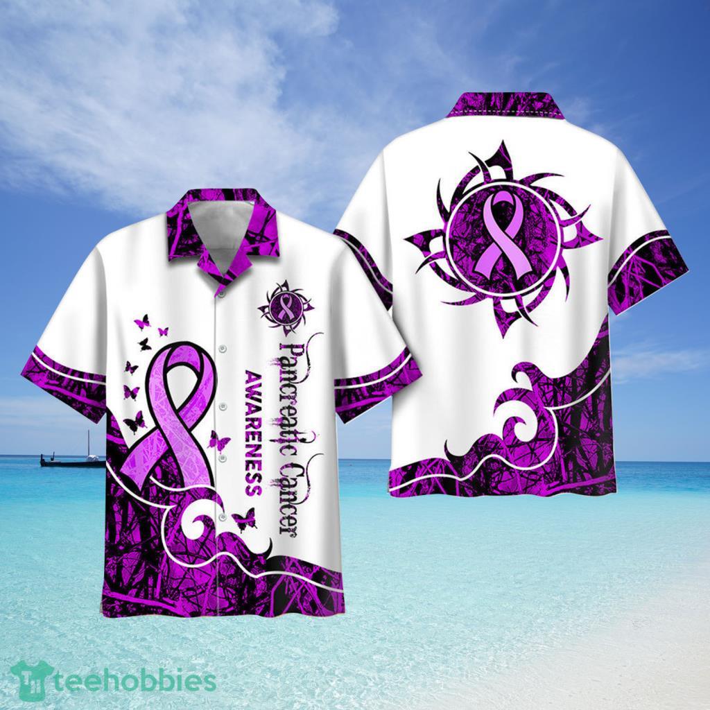 Pancreatic Cancer Awareness Hawaiian Shirt For Men And Women - Pancreatic Cancer Awareness Hawaiian Shirt For Men And Women