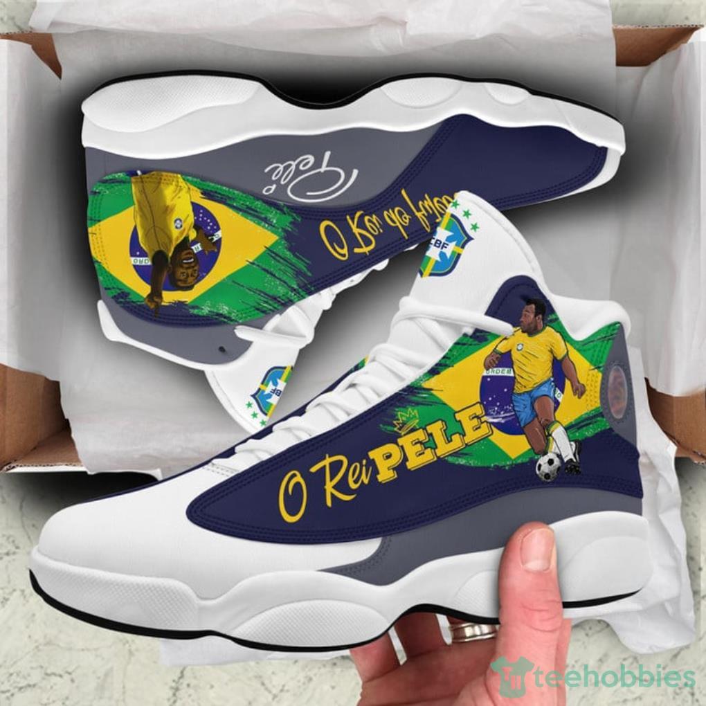 Pelé King Of Soccer Air Jordan 13 Shoes For Men And Women For Fans Product Photo 1 Pelé King Of Soccer Air Jordan 13 Shoes For Men And Women For Fans Product Photo 1