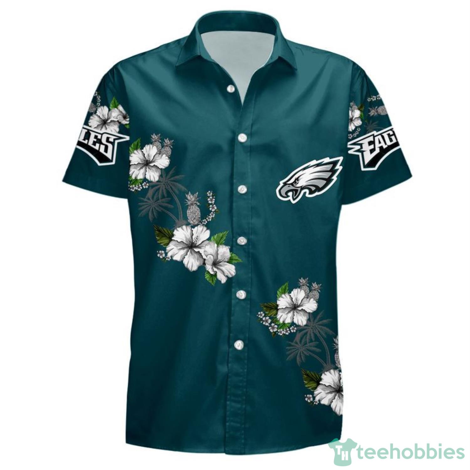 Philadelphia Eagles Flowers Limited Edition Hawaiian Shirt And Shorts For Fans Product Photo 4 Philadelphia Eagles Flowers Limited Edition Hawaiian Shirt And Shorts For Fans Product Photo 4