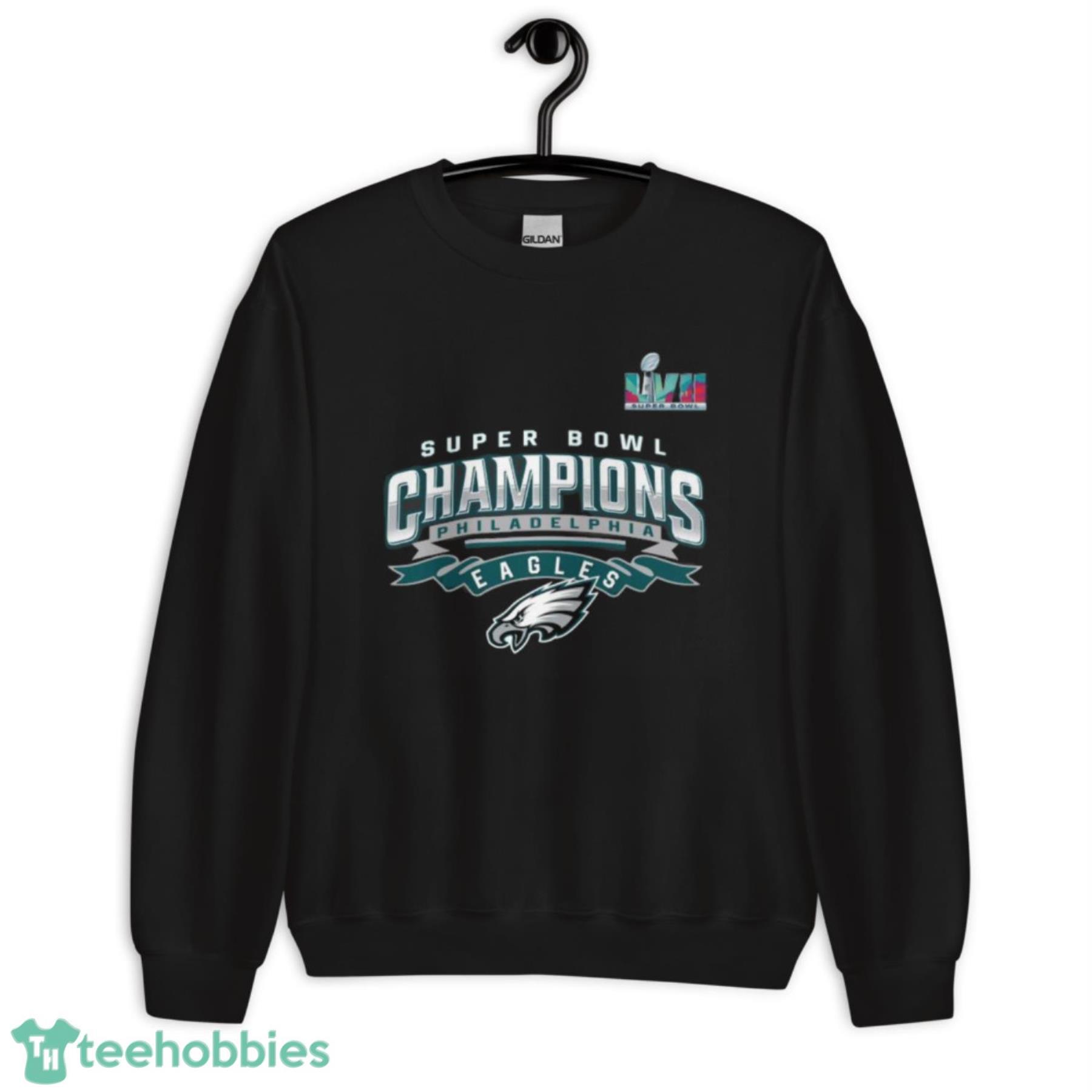 Philadelphia Eagles Lvii Super Bowl 2023 T Shirt image Philadelphia Eagles Lvii Super Bowl 2023 T-Shirt - Unisex Crewneck Sweatshirt