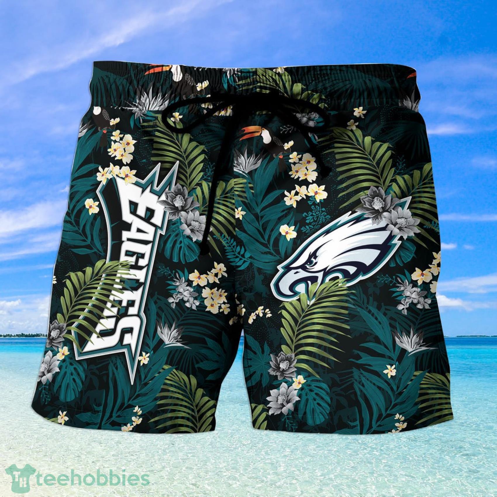 Philadelphia Eagles NFL-If This Flag Offends You Tropical Patterns