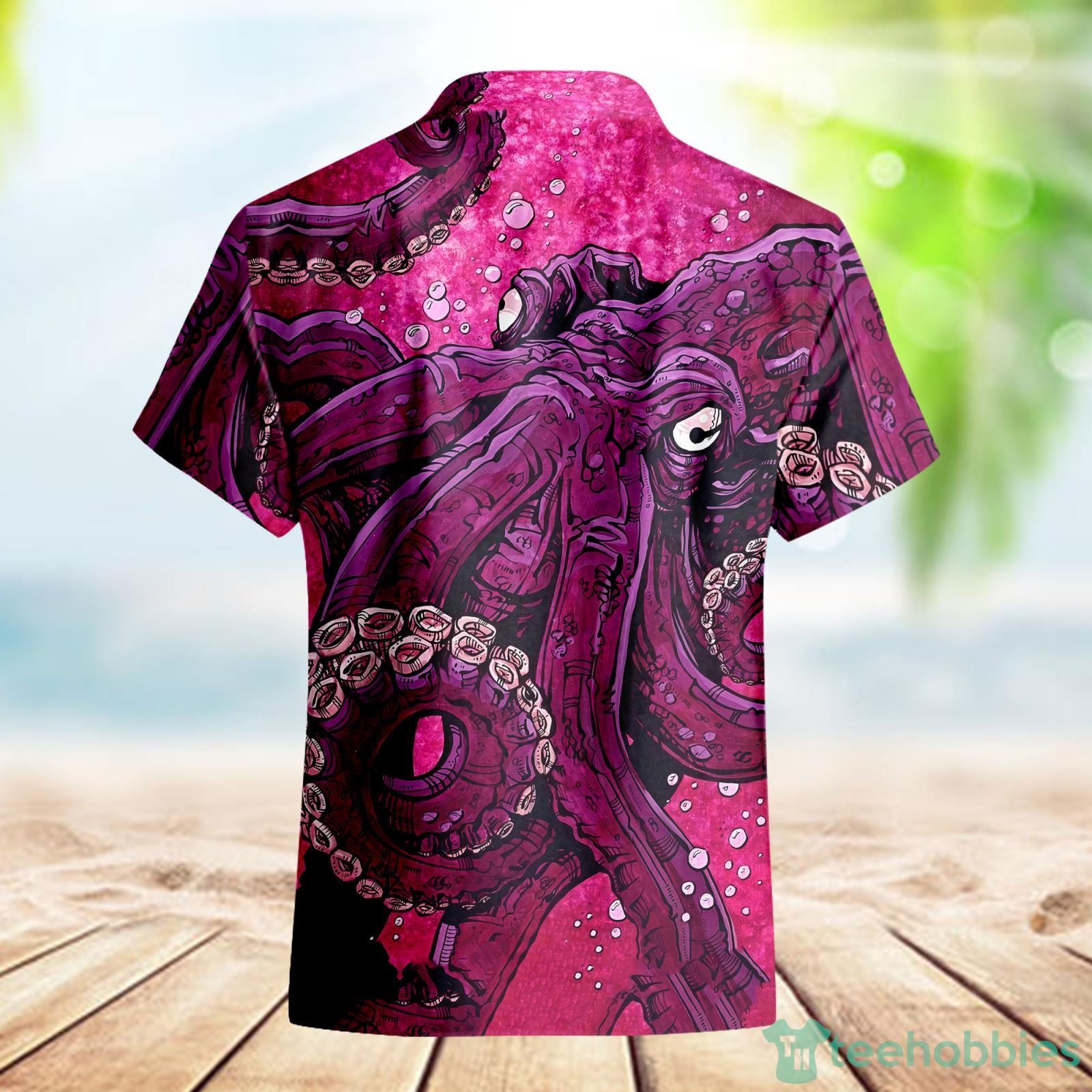 Pink Bananas Funny Hawaiian Shirt