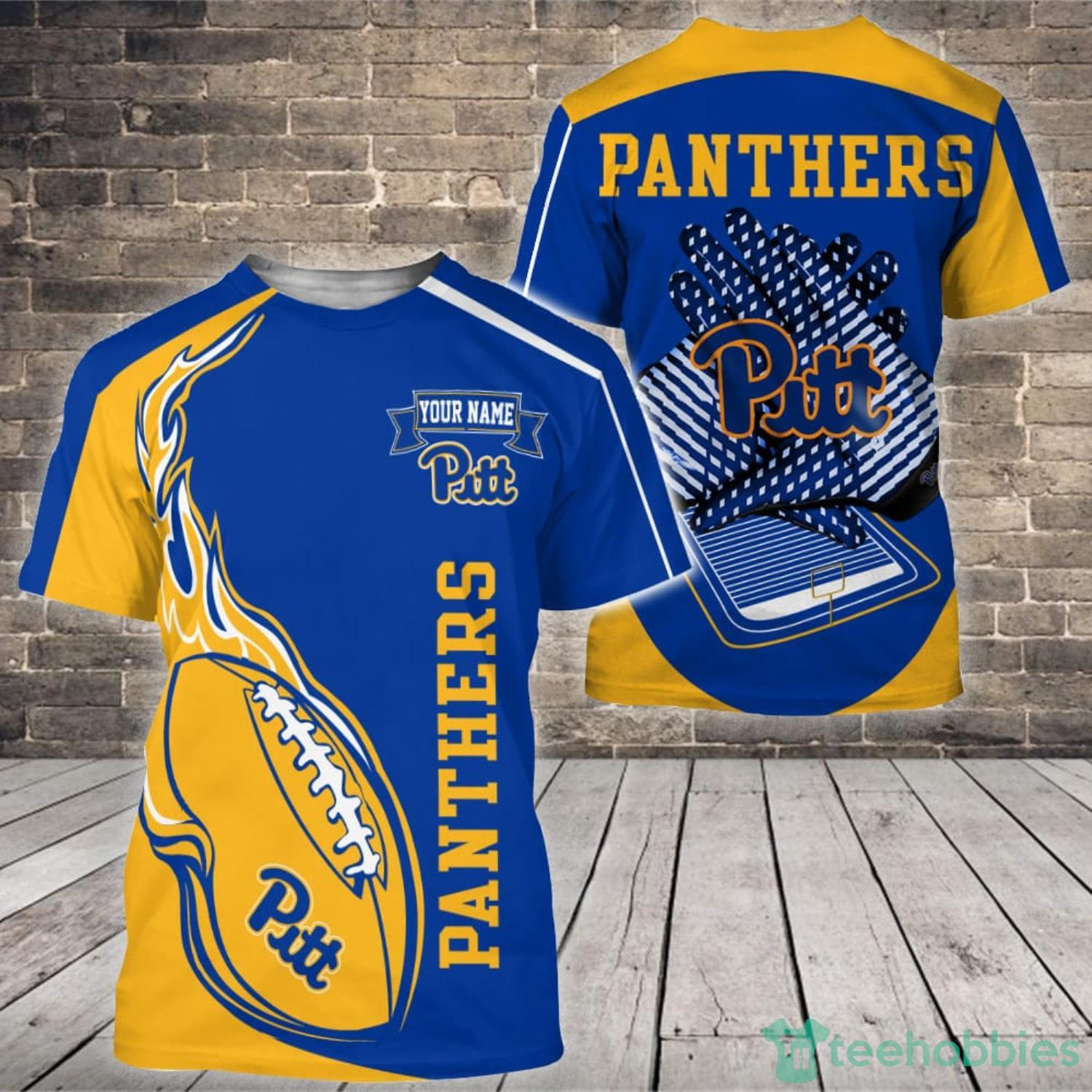 Pittsburgh Panthers NCAA Custom Name Hoodie Bomber Sweatshirt T-Shirt All Over Printed 3D Shirt Product Photo 5 Pittsburgh Panthers NCAA Custom Name Hoodie Bomber Sweatshirt T-Shirt All Over Printed 3D Shirt Product Photo 5