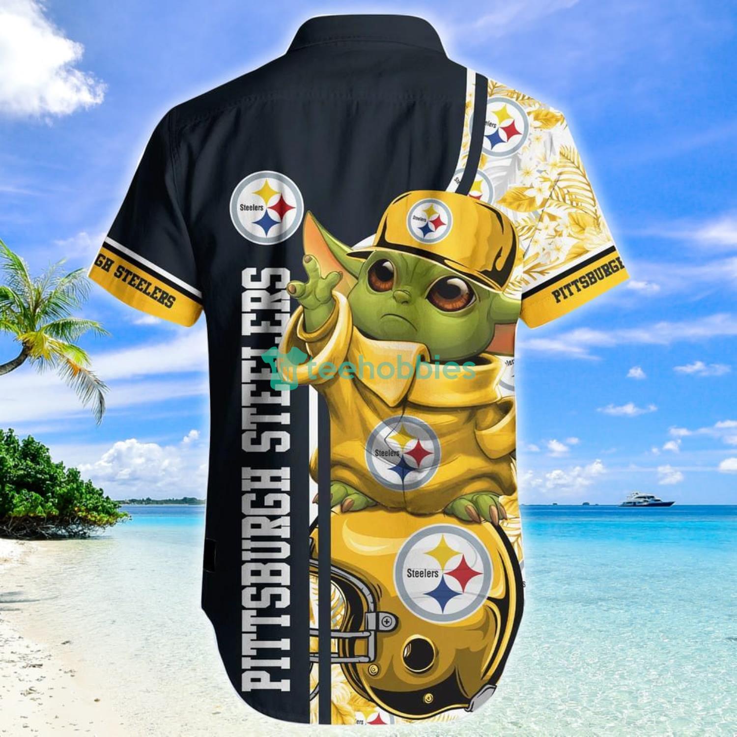 Pittsburgh Steelers NFL Football Hawaiian Shirt Short