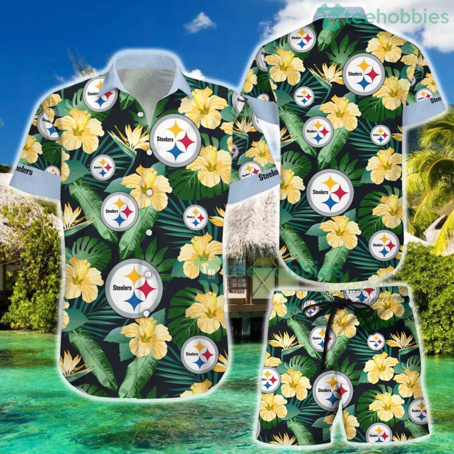 Pittsburgh Steelers Hawaiian Aloha Beach Shirt Men And Women Gift