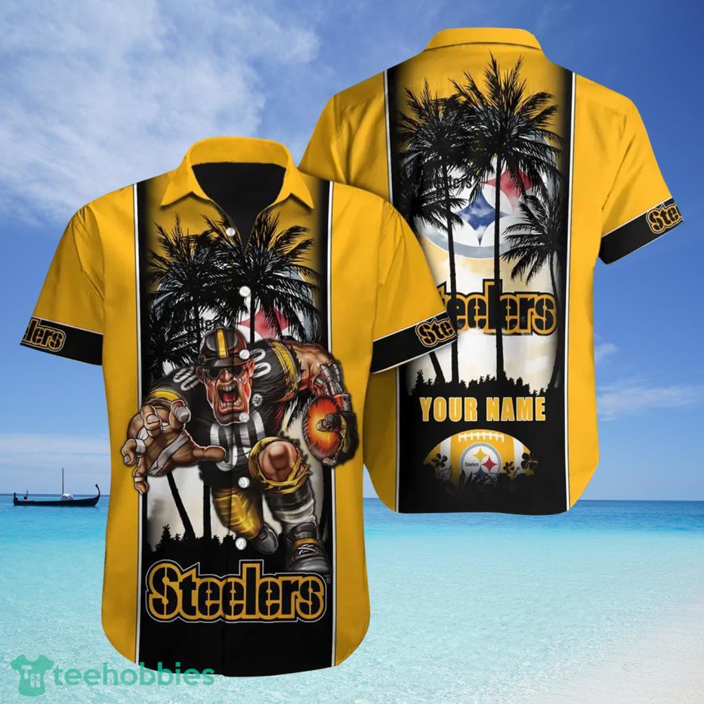 Beach Shirt Nfl Pittsburgh Steelers Hawaiian Shirt Summer Button Up For  Fans 