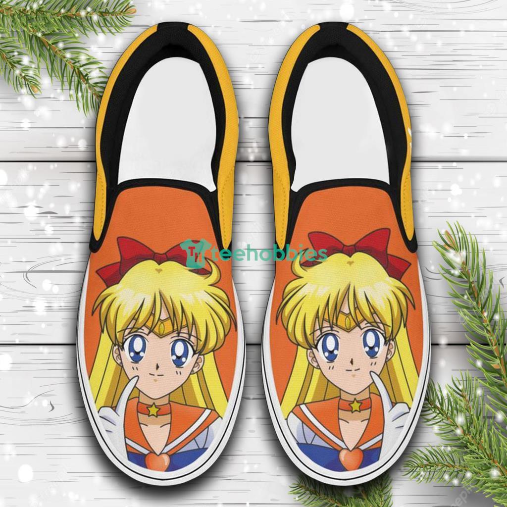 Sailor Venus Sailor Anime Custom Slip On Sneakers Shoes Product Photo 1 Sailor Venus Sailor Anime Custom Slip On Sneakers Shoes Product Photo 1